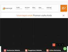 Tablet Screenshot of kotak-kotak.com
